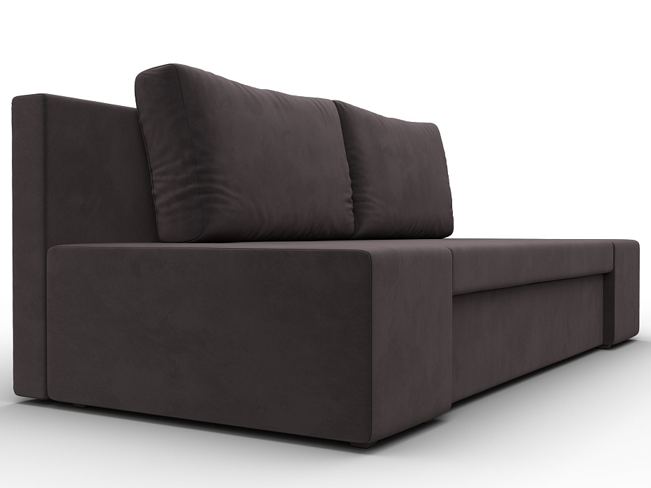 Диван прямой Сан Марко (коричневый)