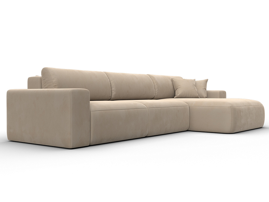 Диван угловой Лига-036 НПБ Классик Лонг правый угол (бежевый)