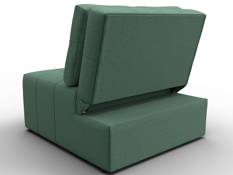 Кресло-кровать Лига-107 (80) (амур 11 зеленый)