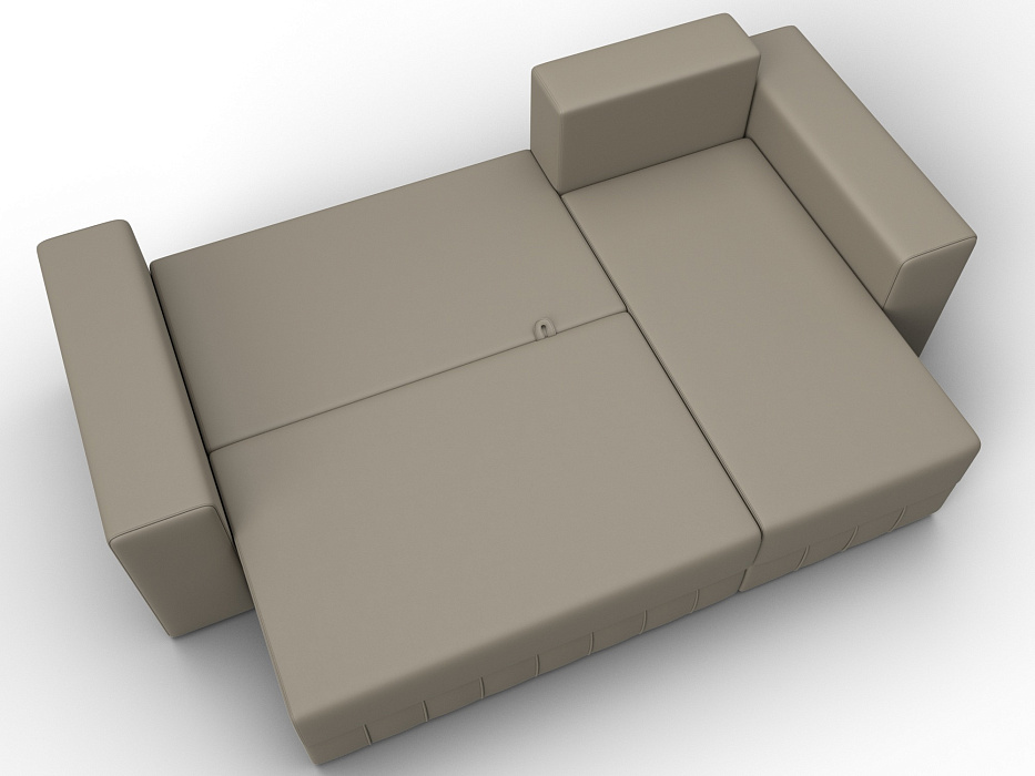 Диван угловой Лига-076 угол универсальный (grifon 04 бежевый)