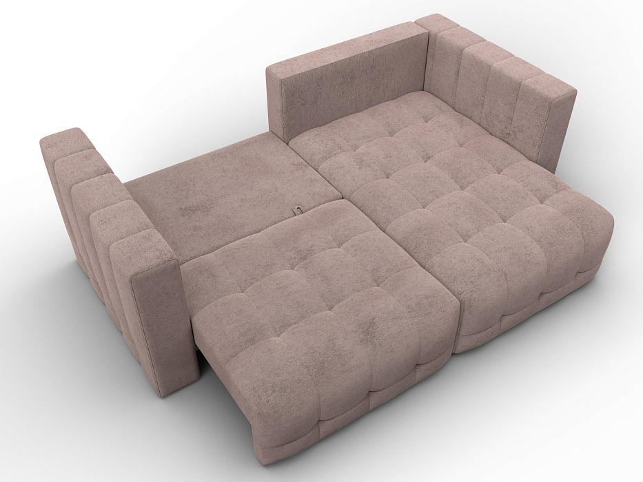 Диван угловой Лига-052 НПБ угол универсальный (tower 05 бежевый)