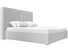 Интерьерная кровать Аура 160 (белый)