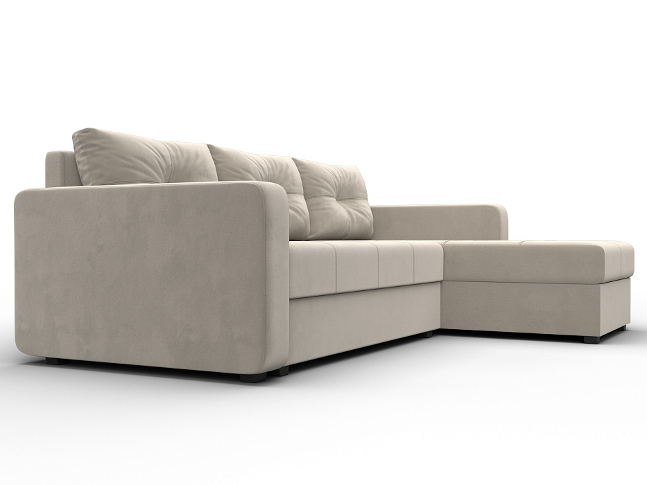 Диван угловой Ливерпуль Лайт правый угол (бежевый)