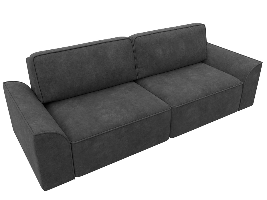 Диван прямой Лига-048 НПБ (brut 16 темно-серый) Диван прямой Лига-048 НПБ (brut 16 темно-серый)