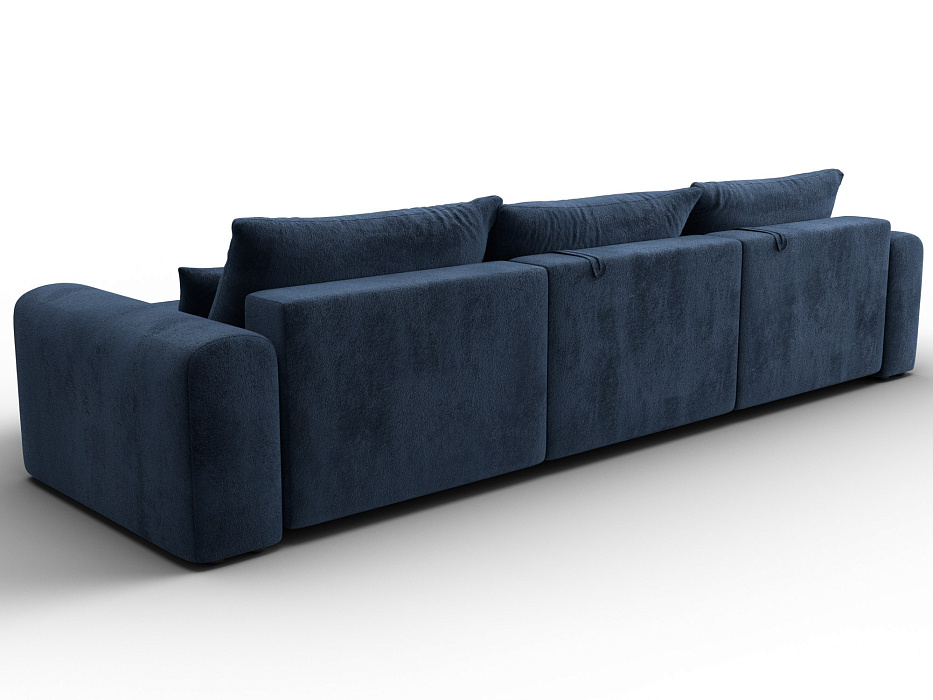 Диван угловой Лига-056 НПБ Лонг угол универсальный (tower 13 синий)