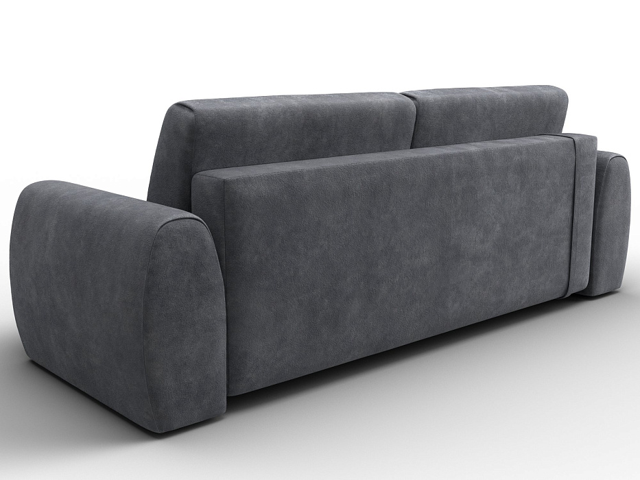 Диван прямой Лига-115 НПБ (brut 16 темно-серый)