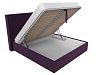 Интерьерная кровать Аура 160 (фиолетовый цвет)