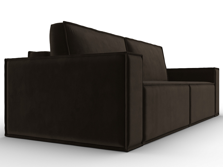 Диван прямой Куба (коричневый)