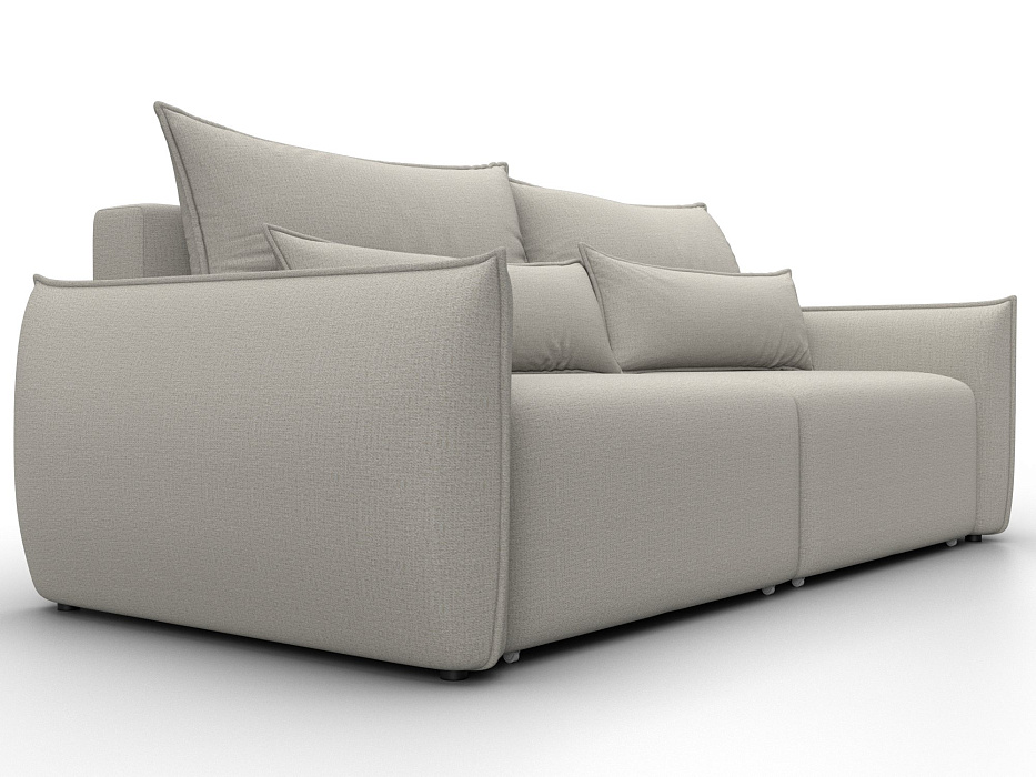 Диван прямой Лига-051 НПБ (амур 02 бежевый)