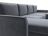 П-образный диван София (серый)