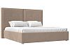 Интерьерная кровать Аура 160 (бежевый цвет)