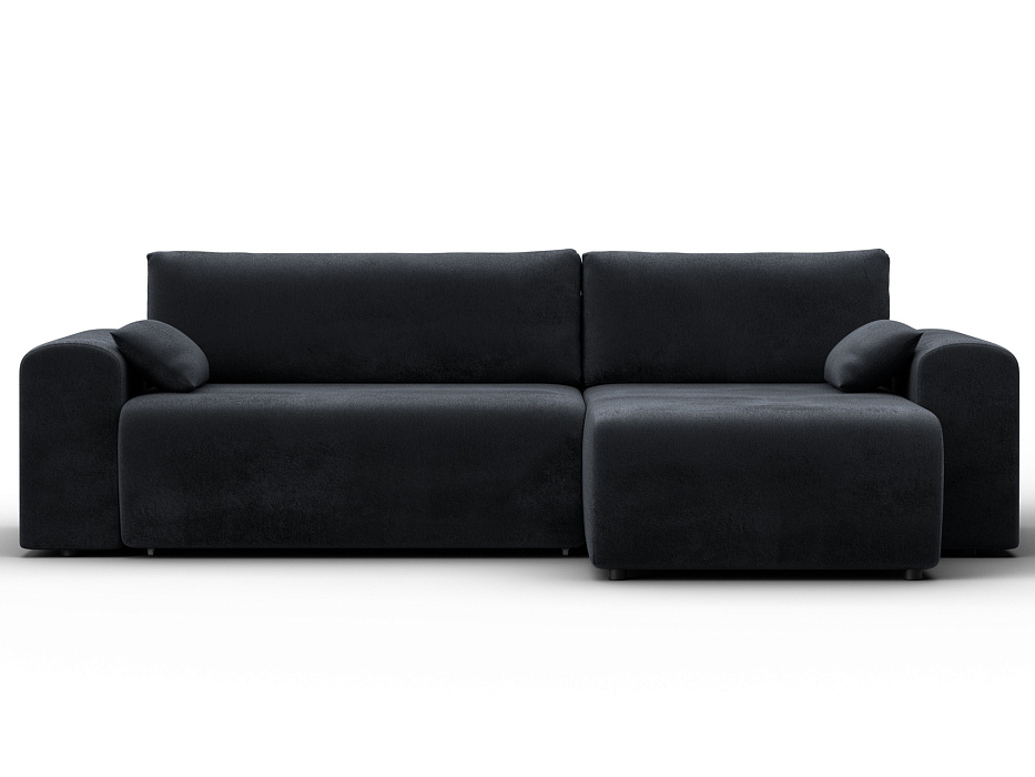 Диван угловой Лига-099 угол универсальный (tower 11 темно-серый)