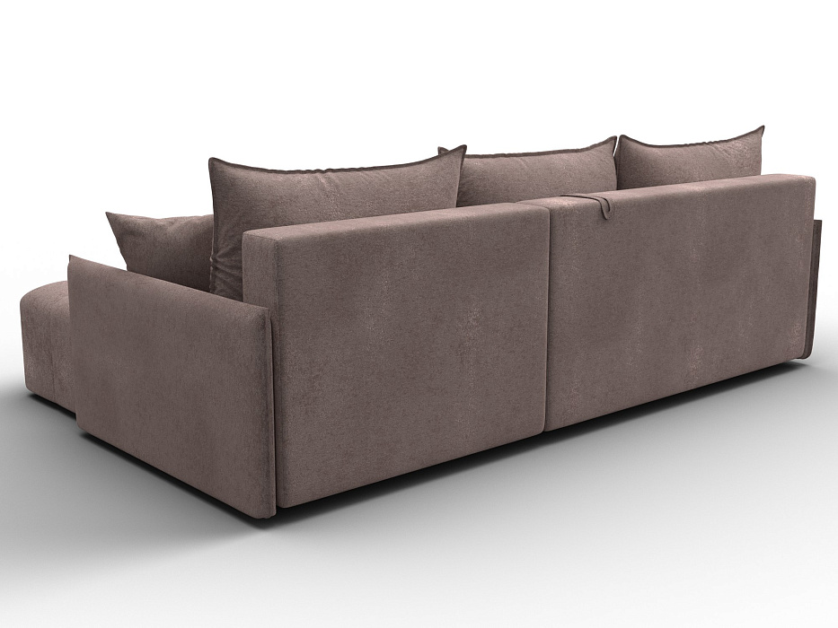 Диван угловой Лига-054 НПБ угол универсальный (tower 05 бежевый)