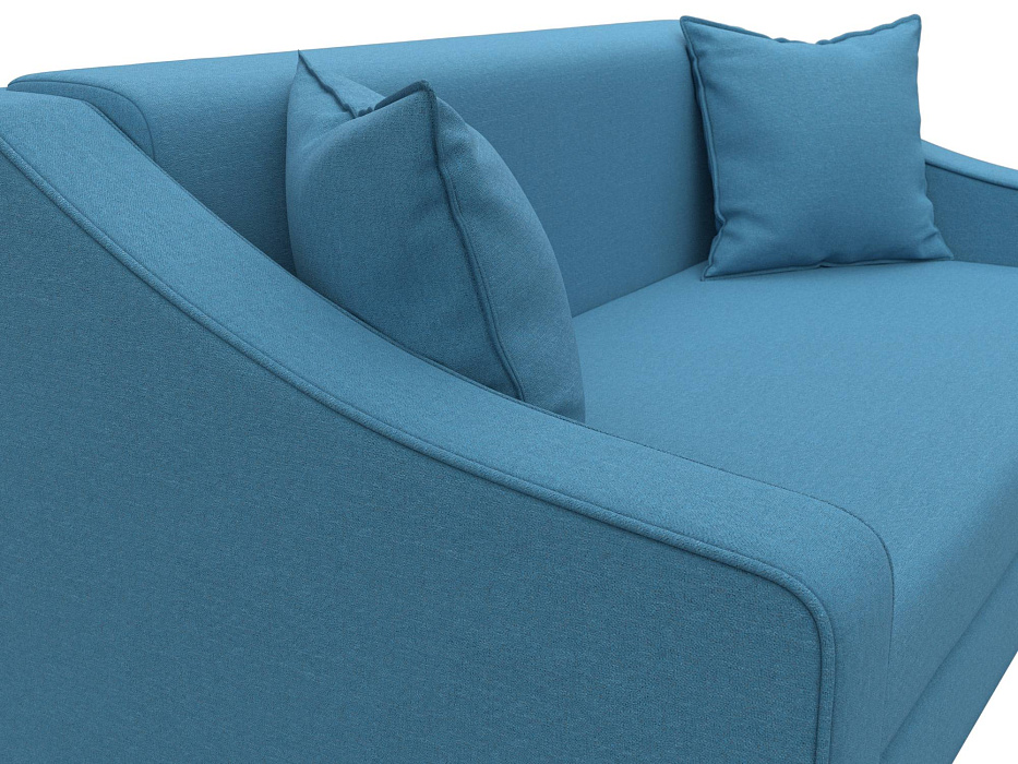 Диван прямой Лига-071 (амур 10 голубой)