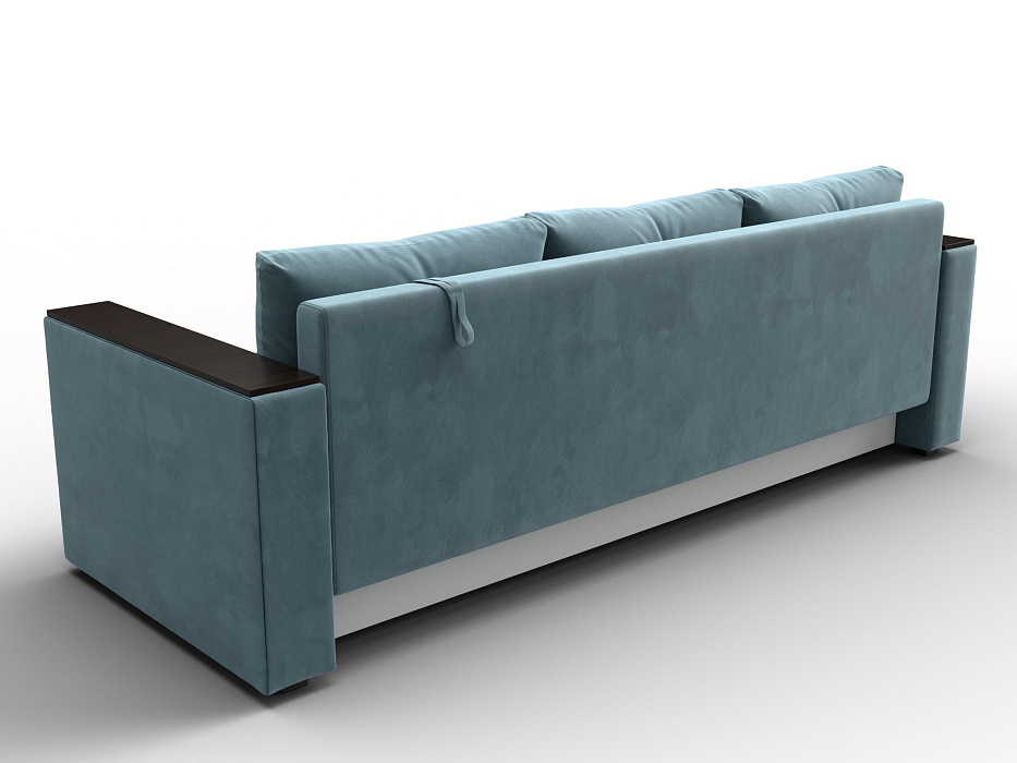 Диван прямой Атланта без стола (seven 113 бирюзовый)