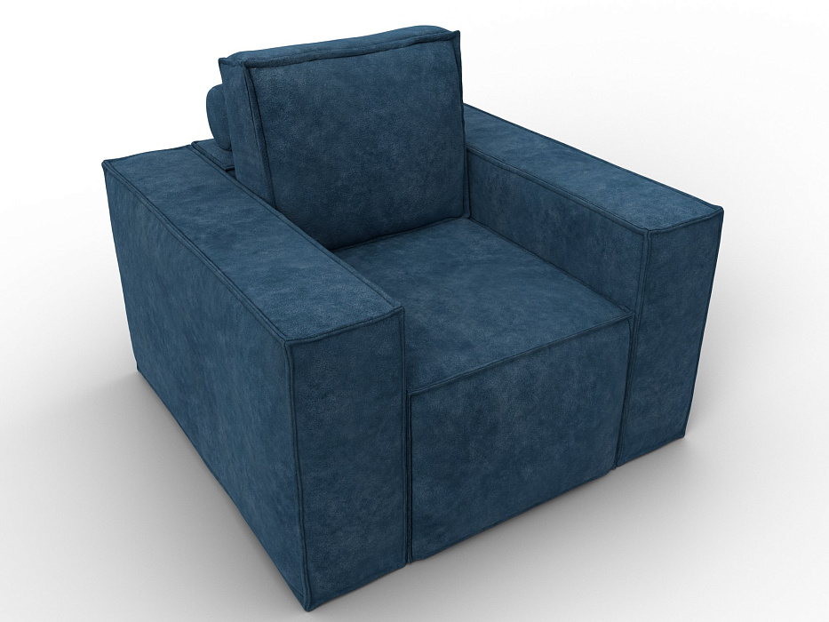 Кресло Лига-081 НПБ (brut 11 синий)