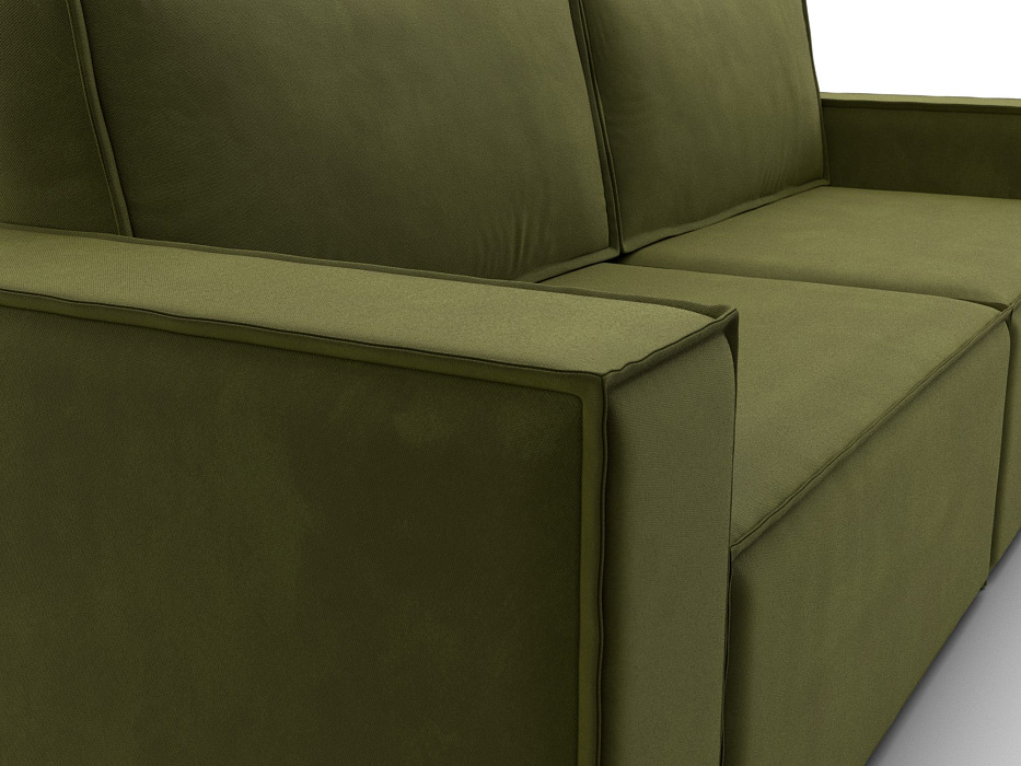 Диван прямой Куба (зеленый)