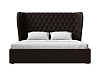 Интерьерная кровать Далия 200 (коричневый цвет)