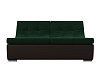 Модуль Монреаль диван (зеленый\коричневый)