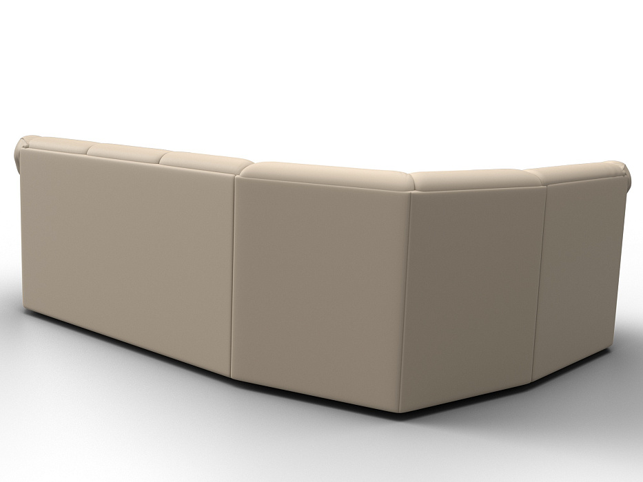 Диван угловой Карнелла левый угол (бежевый)