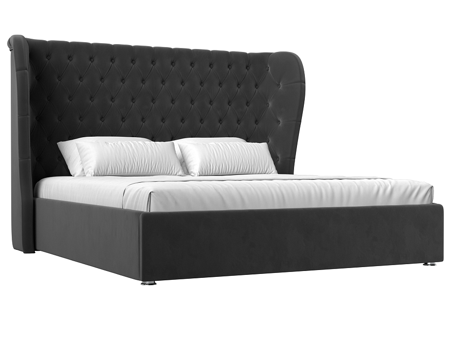Интерьерная кровать Далия 200 (серый)