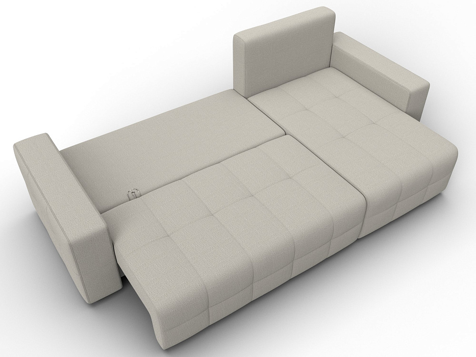 Диван угловой Лига-122 угол универсальный (амур 02 бежевый)