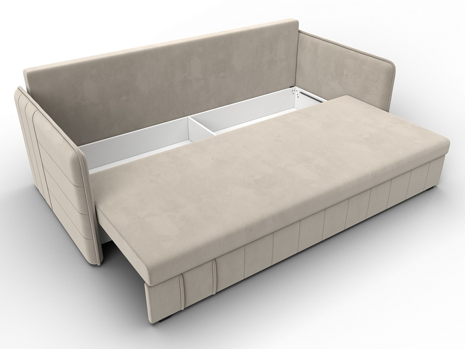 Диван прямой Слим (бежевый)