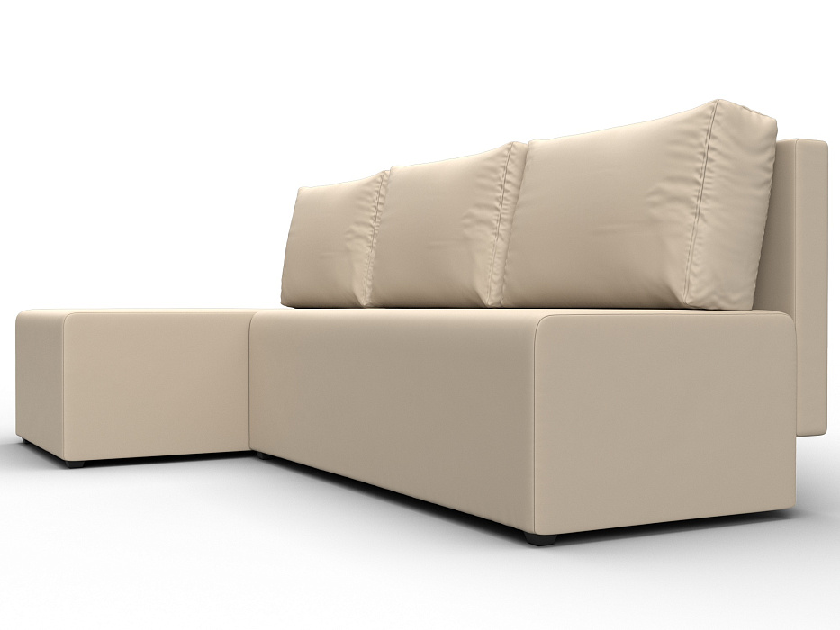 Диван угловой Поло левый угол (бежевый)