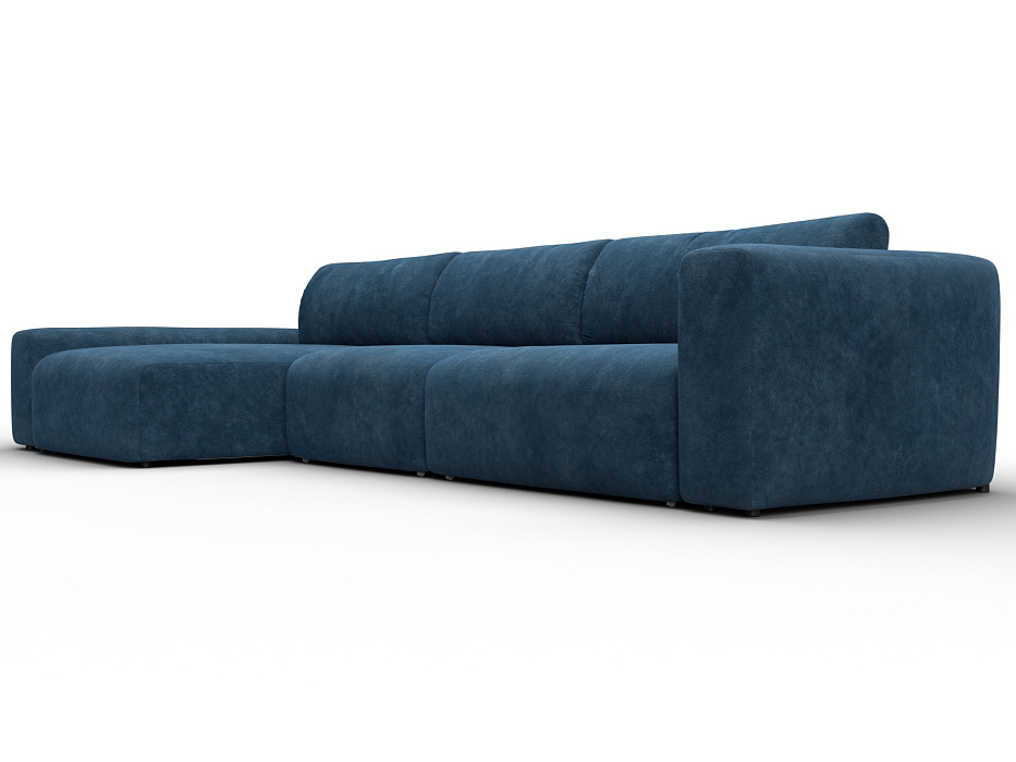 Диван угловой Лига-066 НПБ Лонг угол левый фото в интернет-магазине Лига Диванов