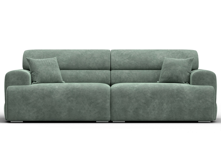 Диван прямой Лига-109 НПБ (brut 08 зеленый)