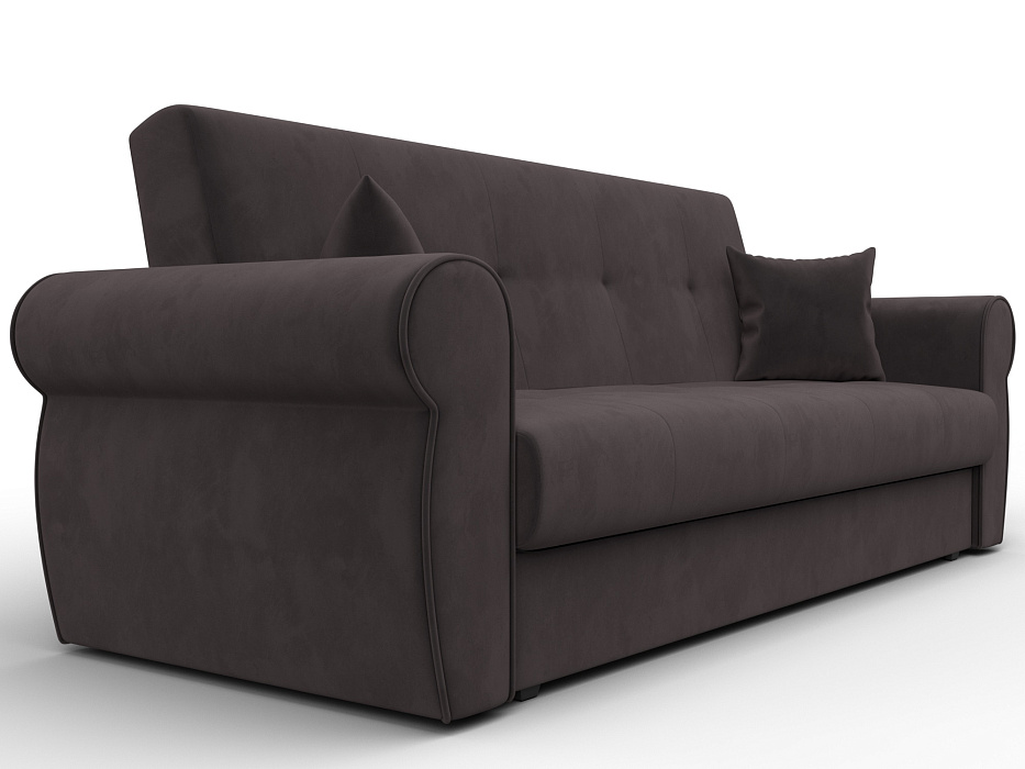 Диван-книжка Лига-019 (коричневый)