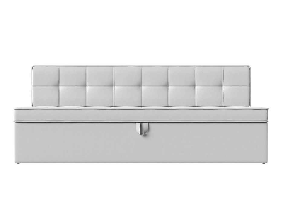 Диван кухонный прямой Техас (белый)