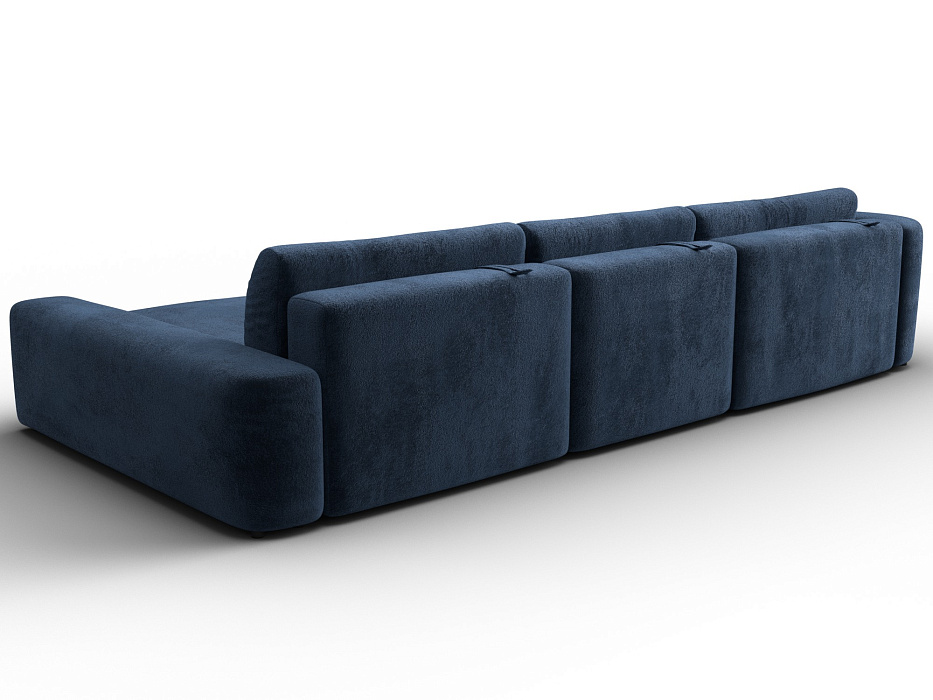 Диван угловой Лига-066 НПБ Лонг угол правый фото в интернет-магазине Лига Диванов