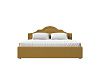 Интерьерная кровать Афина 160 (желтый цвет)