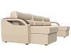 П-образный диван Форсайт (бежевый цвет)