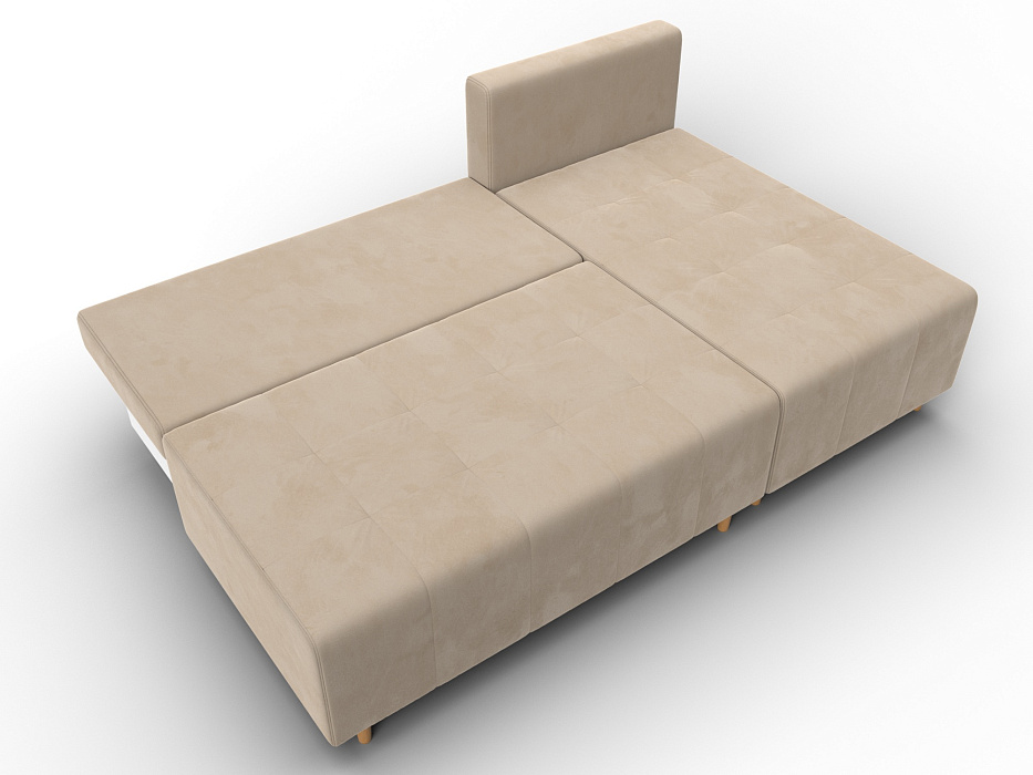 Диван угловой Лига-102 угол универсальный (seven 729 бежевый)