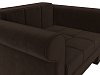 Кресло-кровать Берли (коричневый цвет)