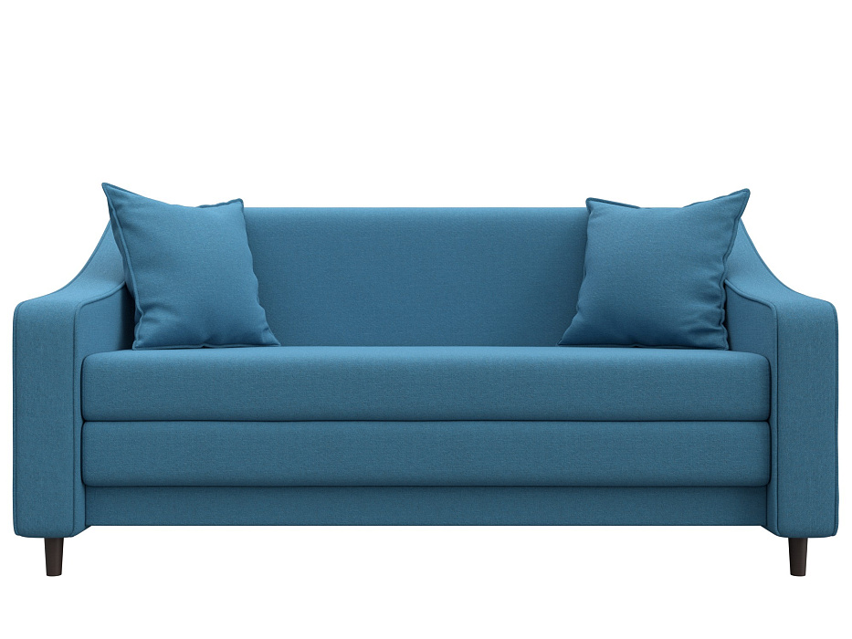 Диван прямой Лига-071 (амур 10 голубой)