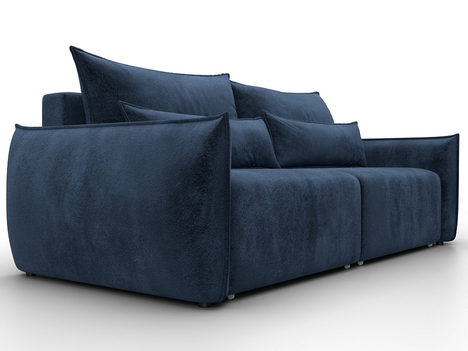 Диван прямой Лига-051 НПБ (tower 13 синий)