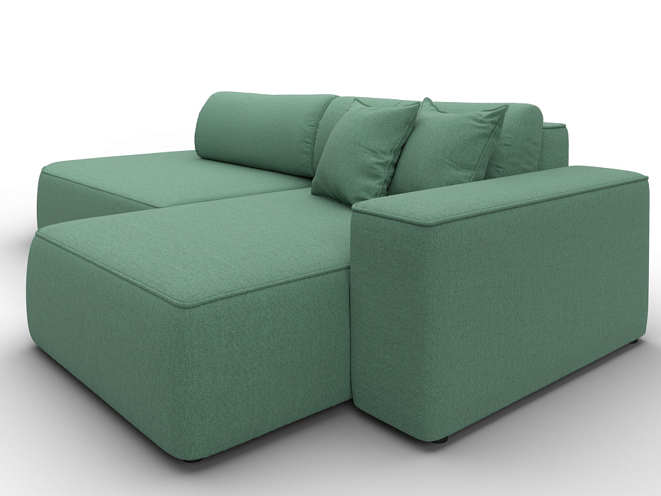 Диван угловой Лига-065 БП угол правый (амур 11 зеленый) Диван угловой Лига-065 БП угол правый (амур 11 зеленый)