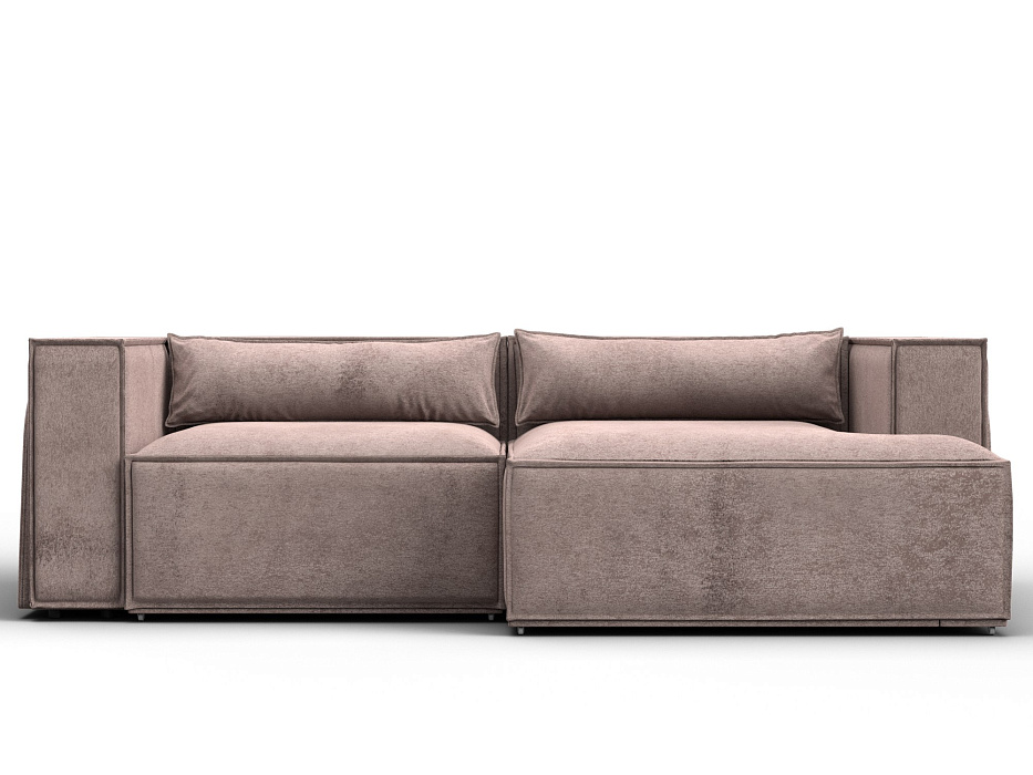 Диван угловой Лига-061 угол правый (tower 05 бежевый)