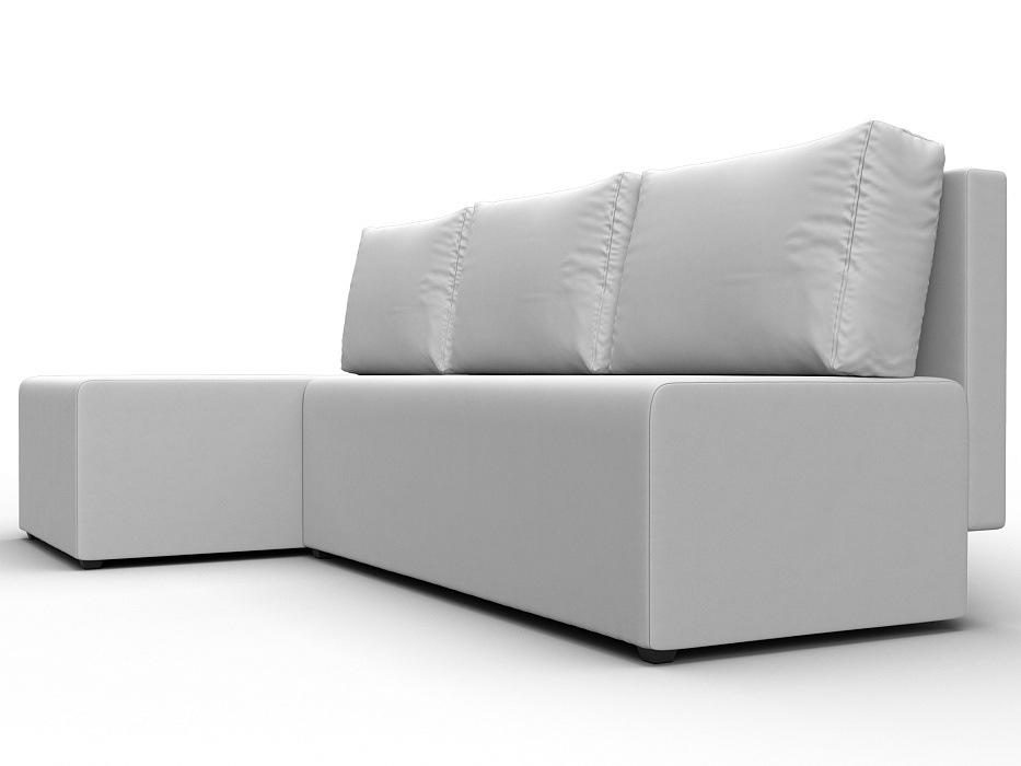 Диван угловой Поло левый угол (белый)