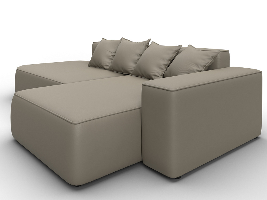 Диван угловой Лига-065 угол правый (grifon 04 бежевый)