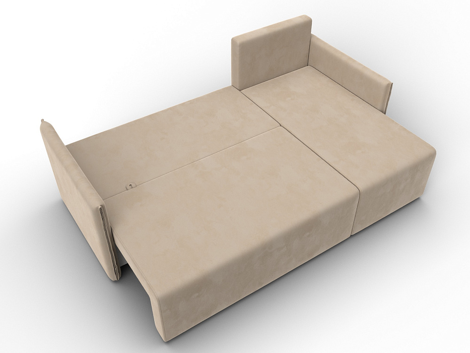 Диван угловой Лига-124 угол универсальный (seven 729 бежевый)