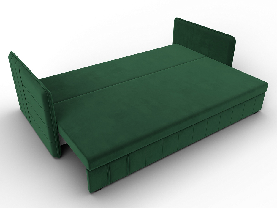 Диван прямой Слим (зеленый)