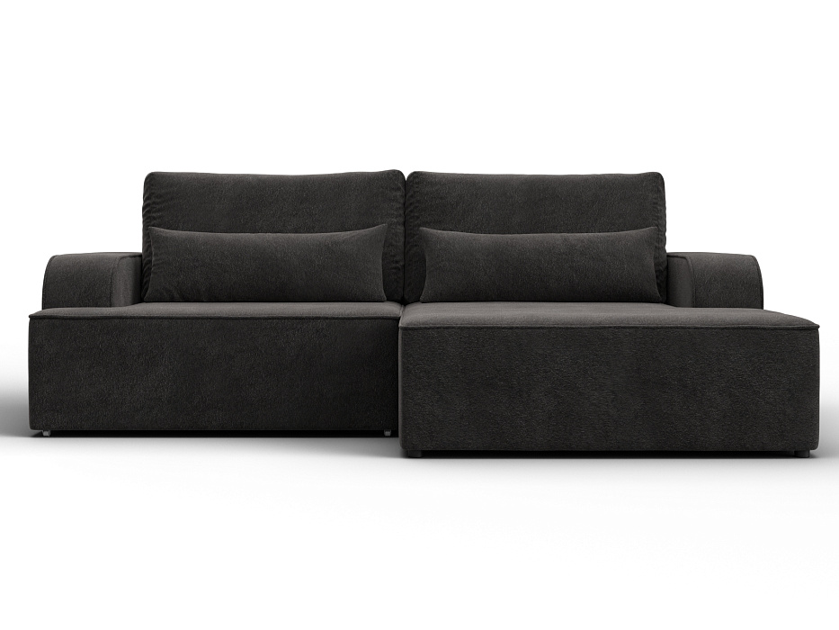 Диван угловой Лига-120 угол правый (laim 10 темно-коричневый)