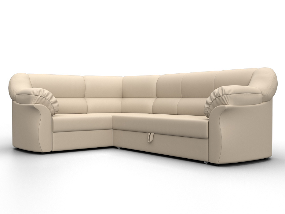 Диван угловой Карнелла левый угол (бежевый)