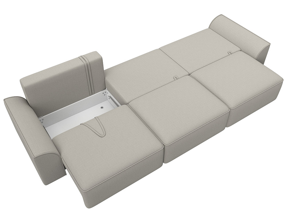 Диван прямой Лига-048 НПБ Лонг (амур 02 бежевый) Диван прямой Лига-048 НПБ Лонг (амур 02 бежевый)