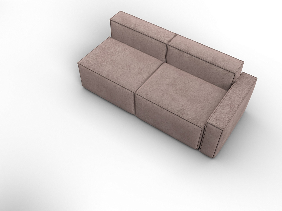 Диван угловой модульный Лига-063 угол правый (tower 05 бежевый)