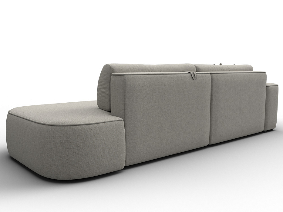 Диван угловой Лига-065 БП угол левый (амур 02 бежевый)